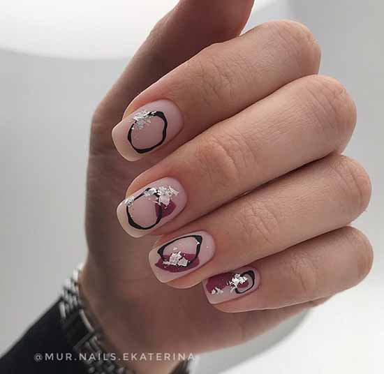 Everyday manicure: new items, 100 beautiful ideas in the photo