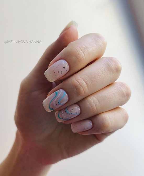 Everyday manicure: new items, 100 beautiful ideas in the photo