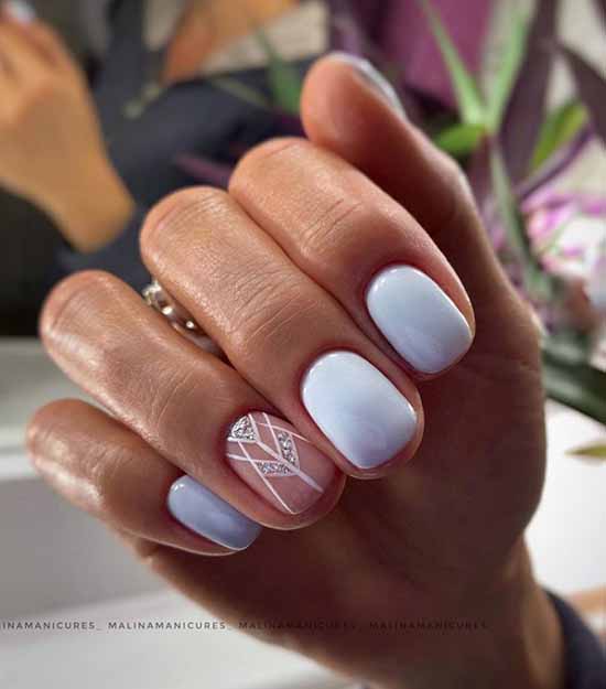 Everyday manicure: new items, 100 beautiful ideas in the photo