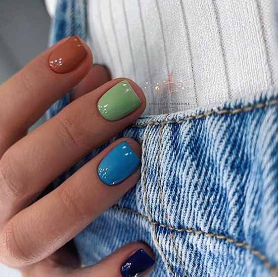 Everyday manicure: new items, 100 beautiful ideas in the photo