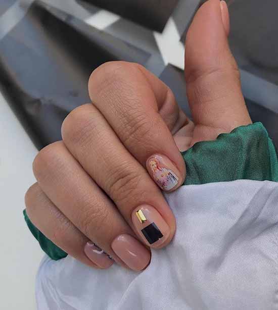 Transparent manicure: photo, fashionable nail design ideas