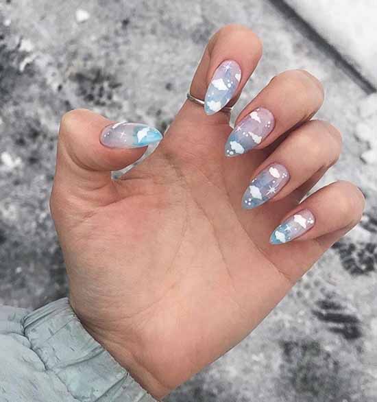 Transparent manicure: photo, fashionable nail design ideas