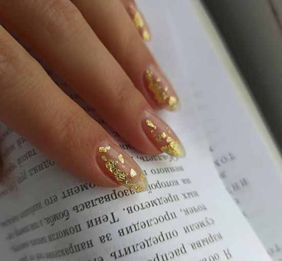 Transparent manicure: photo, fashionable nail design ideas