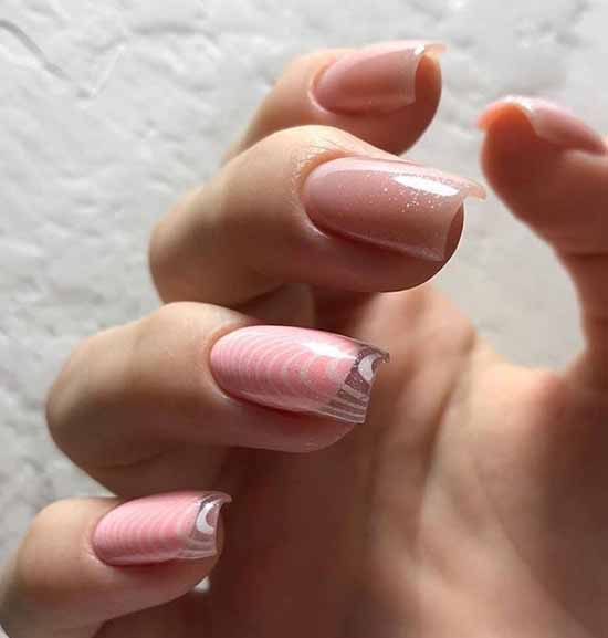 Transparent manicure: photo, fashionable nail design ideas