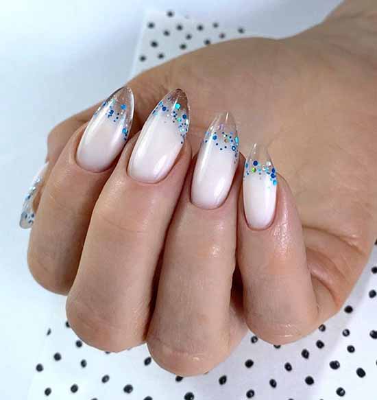 Transparent manicure: photo, fashionable nail design ideas