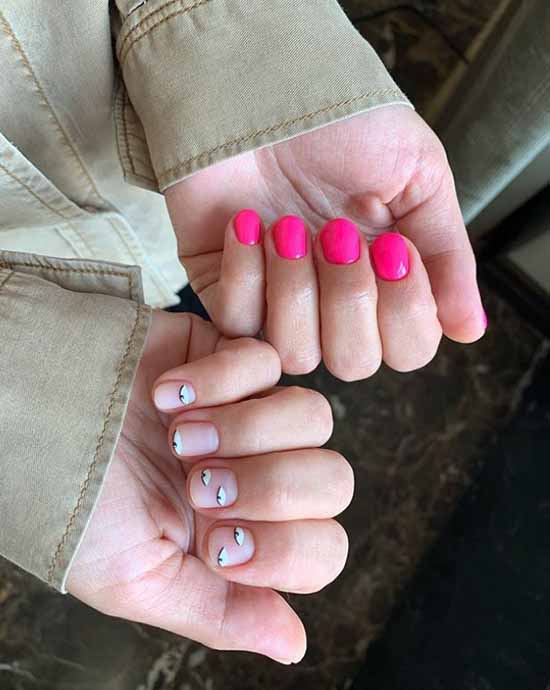 Transparent manicure: photo, fashionable nail design ideas