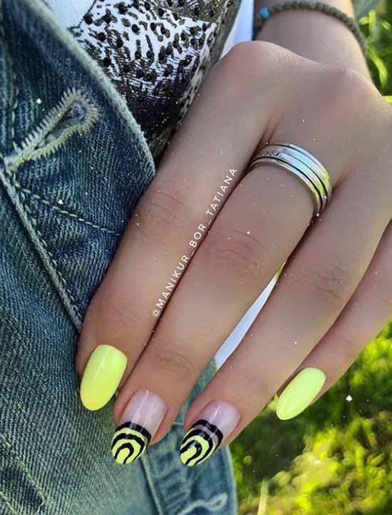 Transparent manicure: photo, fashionable nail design ideas