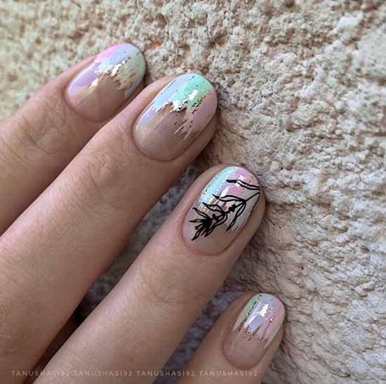 Transparent manicure: photo, fashionable nail design ideas