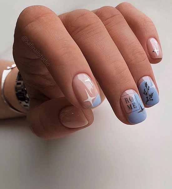 Transparent manicure: photo, fashionable nail design ideas