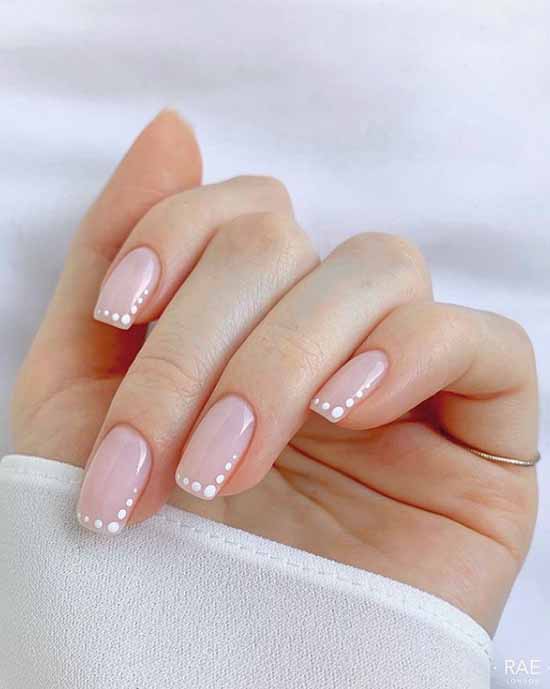 Transparent manicure: photo, fashionable nail design ideas