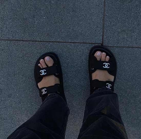 Sandales de mode Chanel