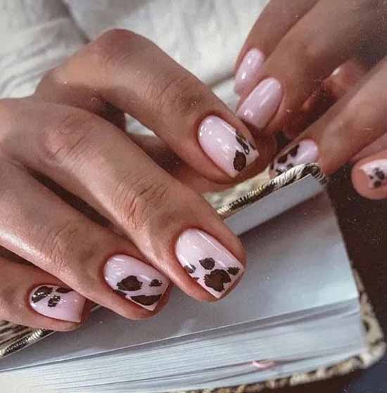 Design pour les ongles courts 2021: nouvelle manucure, idées de photo