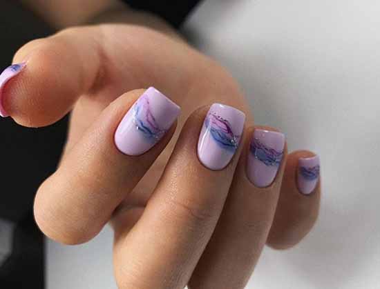 Design for short nails 2021: new manicure, photo ideas