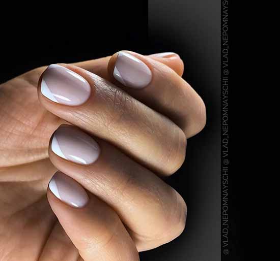 Design pour les ongles courts 2021: nouvelle manucure, idées de photo