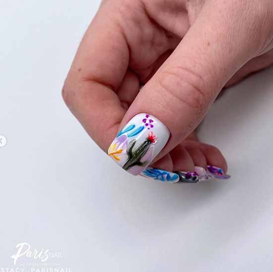 Design for short nails 2021: new manicure, photo ideas