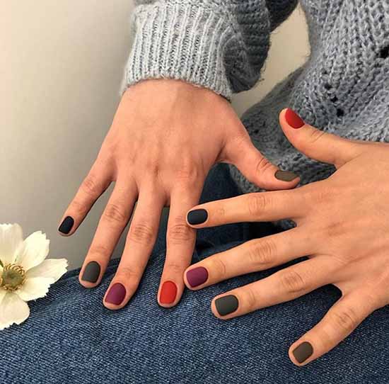 Design pour les ongles courts 2021: nouvelle manucure, idées de photo