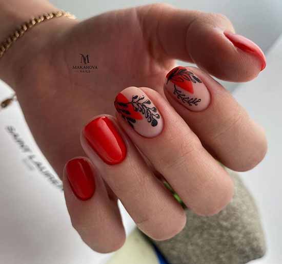 Design for short nails 2021: new manicure, photo ideas