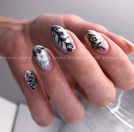 Manicure for oval nails 2021: new items, fashionable photo ideas