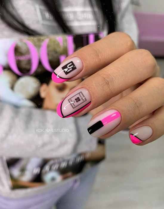 Manicure for oval nails 2021: new items, fashionable photo ideas