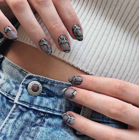 Manucure pour ongles ovales 2021 : nouveautés, idées photo à la mode