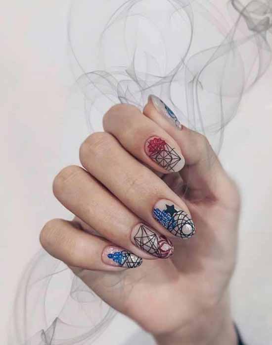 Manicure for oval nails 2021: new items, fashionable photo ideas