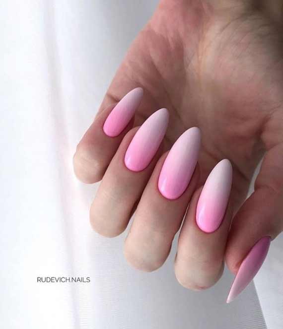 Delicate design extended nails