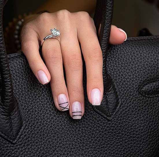 Conception d'ongles délicats 2021: photos avec actualités