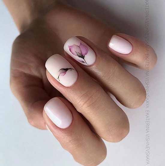 Delicate nail design 2021: photos with current news