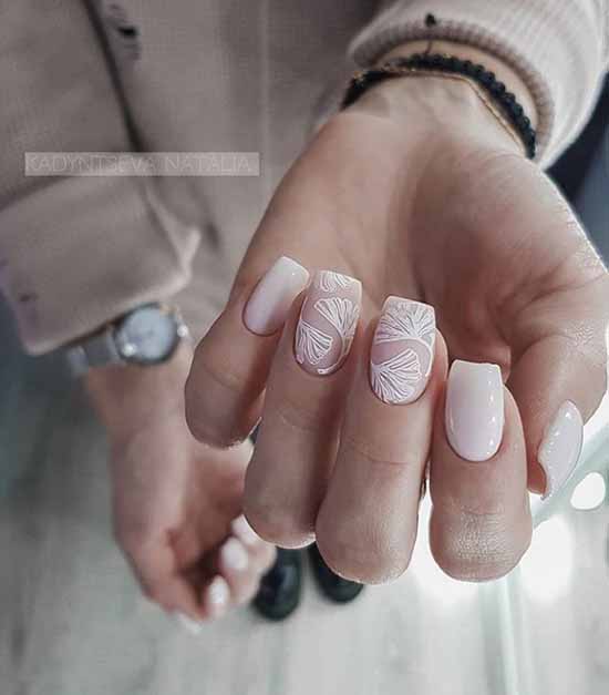 Conception d'ongles délicats 2021: photos avec actualités