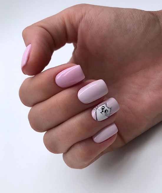 Delicate nail design 2021: photos with current news