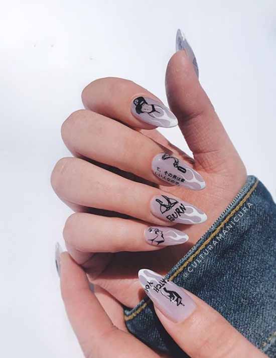 Original design of nails: new items, photo-ideas of manicure