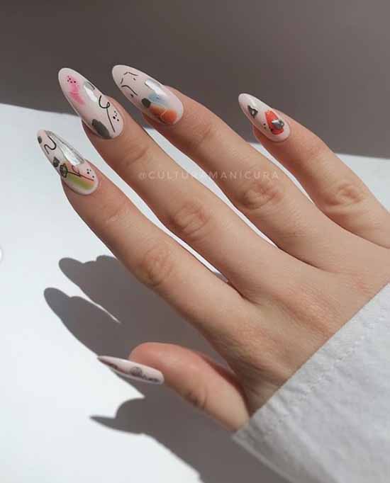 Original design of nails: new items, photo-ideas of manicure