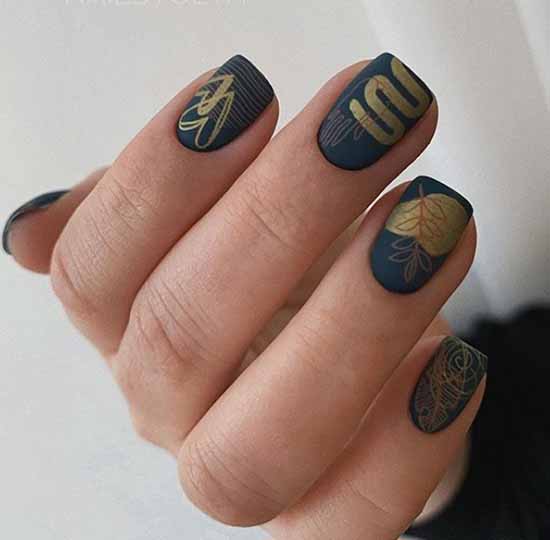 Fashionable autumn manicure 2019-2020: photos, trends, nail art ideas