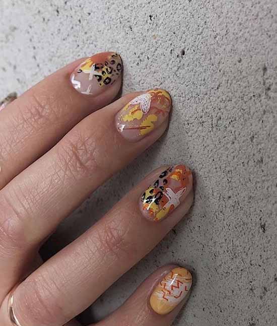 Fashionable autumn manicure 2019-2020: photos, trends, nail art ideas