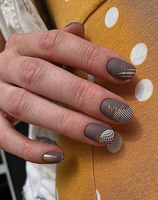 Fashionable autumn manicure 2019-2020: photos, trends, nail art ideas