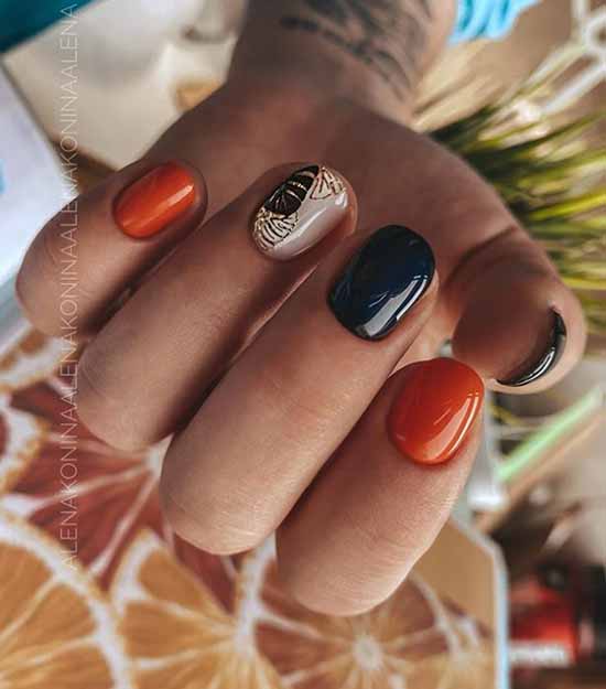 Fashionable autumn manicure 2019-2020: photos, trends, nail art ideas