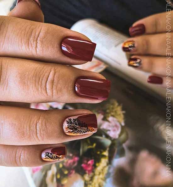 Fashionable autumn manicure 2019-2020: photos, trends, nail art ideas