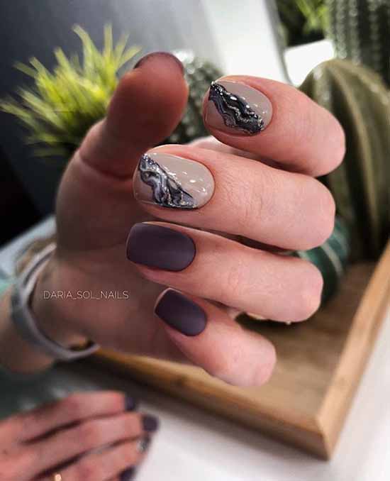 Manucure d'automne à la mode 2019-2020: photos, tendances, idées de nail art