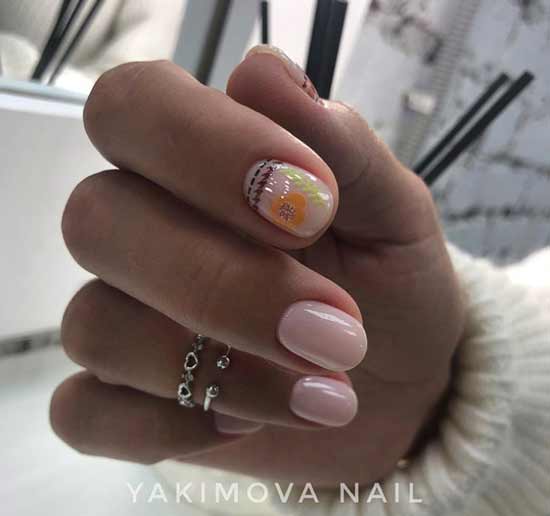 Manicure with sliders