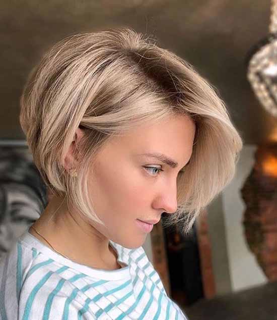 Bob-caret haircut 2021: photos, news, fashionable forms