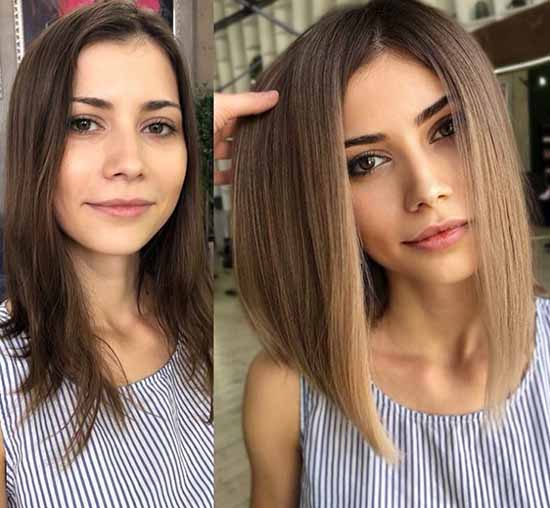 Bob-caret haircut 2021: photos, news, fashionable forms