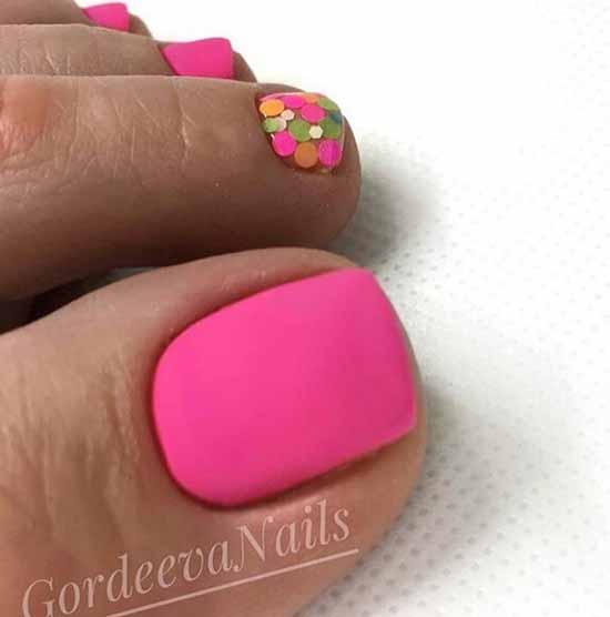 Brilliant pedicure: 100 new photo ideas, fashion design