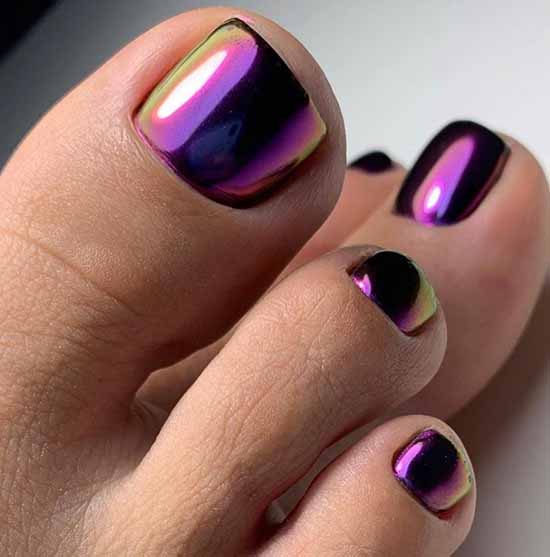 Brilliant pedicure: 100 new photo ideas, fashion design