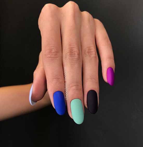 Black everyday nail design: 100 stylish new products in the photo