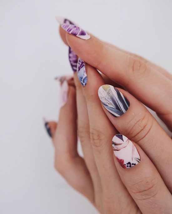 Les principales tendances en design d'ongles automne 2021: nouvelles photos