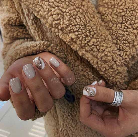 Les principales tendances en design d'ongles automne 2021: nouvelles photos