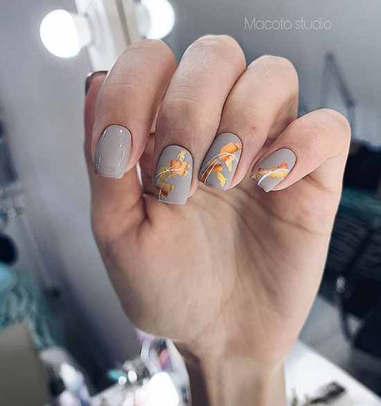 The main trends in nail design fall 2021: new photos