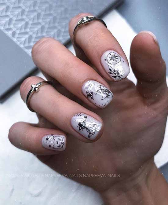 Les principales tendances en design d'ongles automne 2021: nouvelles photos