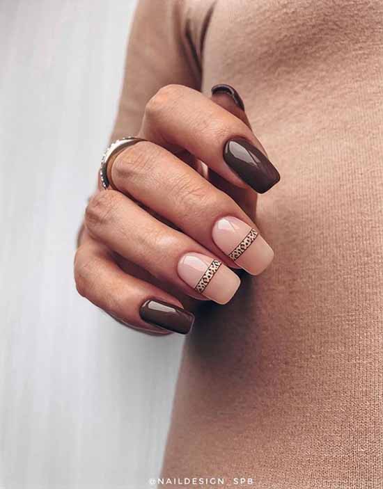 Les principales tendances en design d'ongles automne 2021: nouvelles photos