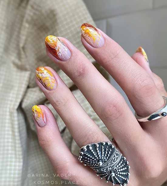 fall nail design